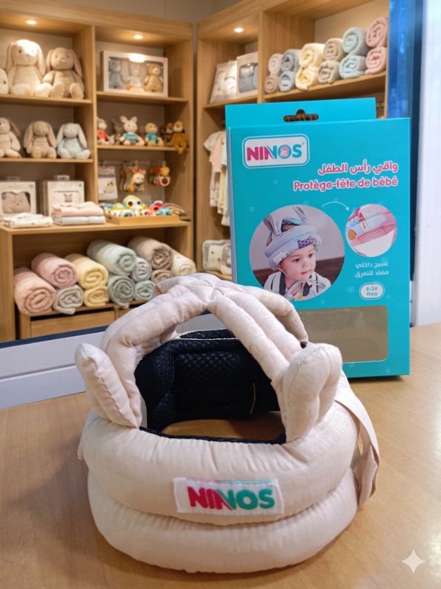 Protège à tête casque bébé